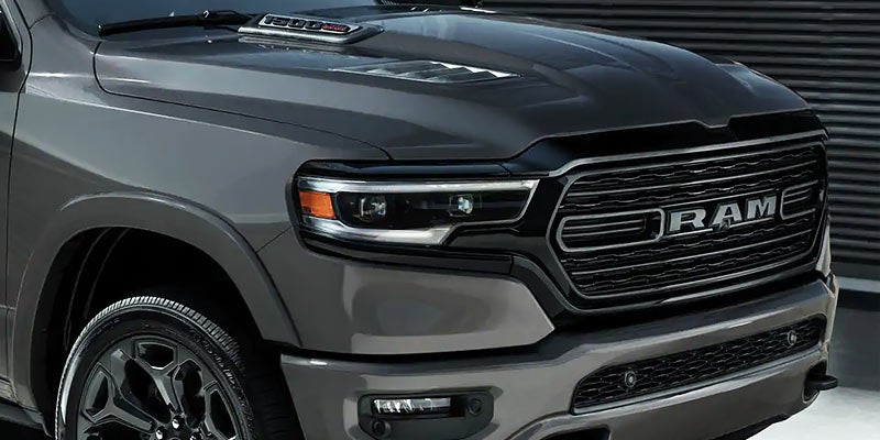 Front grill of a Ram Truck