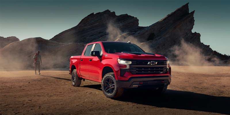 Silverado Off-Road Action.