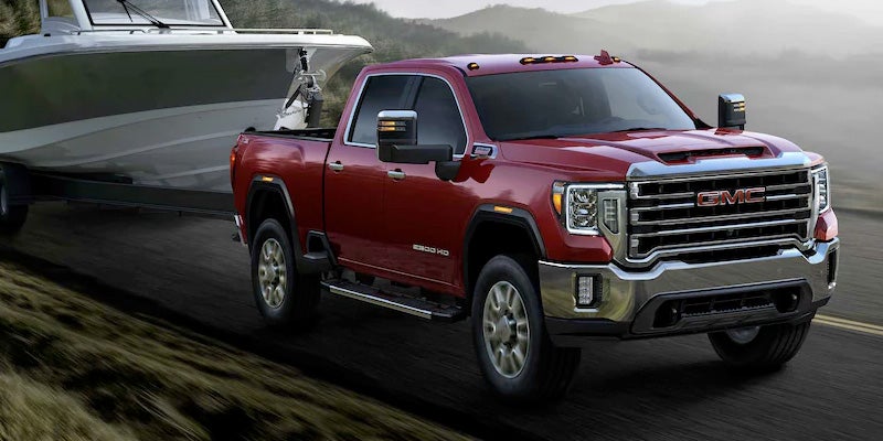 Red Sierra towing boat