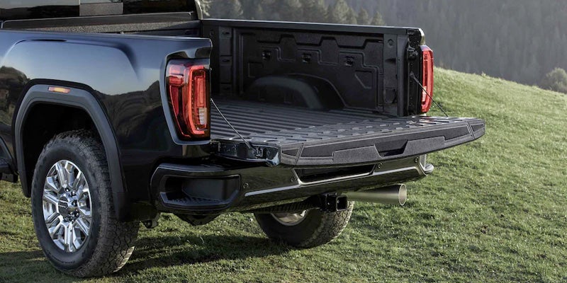 Tailgate step in use